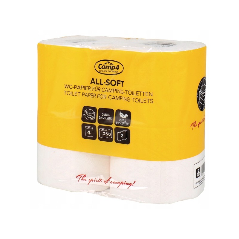 Paper for camping toilets camp4 4 pcs