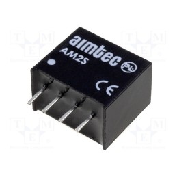 1 pcs x AIMTEC - AM2S-2412SH30Z - Converter: DC/DC, 2W, Uin: 21.6÷26.4V, Uout: 12VDC, Iout: 160mA, SIP4
