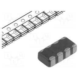 10 pcs x FERROCORE - LCJ3216-102 - Ferrite: bead, array, Imp.@ 100MHz: 1000Ω, SMD, 50mA, 3216, R: 700mΩ