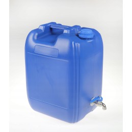 Banka canister water container 20l with blue tap