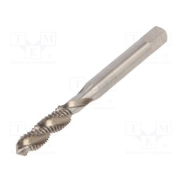 1 pcs x Vu00d6LKEL - 90738 - Tap, high speed steel cobalt HSS-E, M6, 1, 62mm, for blind holes