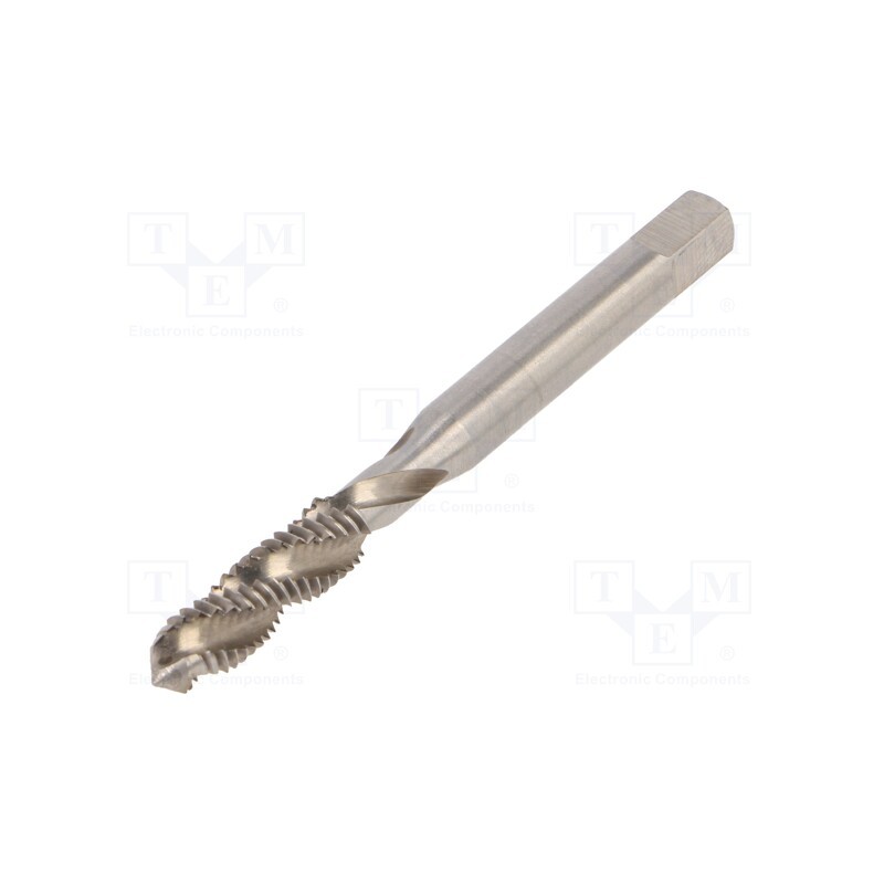 1 pcs x Vu00d6LKEL - 90738 - Tap, high speed steel cobalt HSS-E, M6, 1, 62mm, for blind holes