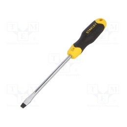 1 pcs x STANLEY - 0-64-921 - Screwdriver, slot, SL 8, CUSHIONGRIP, 150mm