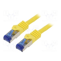 1 pcs x LOGILINK - C6A097S - Patch cord, S/FTP, 6a, stranded, Cu, LSZH, yellow, 10m, 26AWG