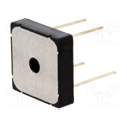 1 pcs x DIOTEC SEMICONDUCTOR - KBPC1510WP - Bridge rectifier: single-phase, Urmax: 1kV, If: 15A, Ifsm: 270A