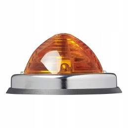 Orange round position lamp 70mm retro hq