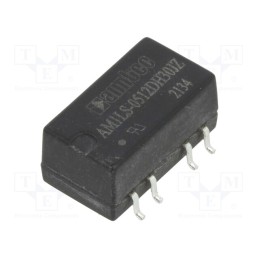 1 pcs x AIMTEC - AM1LS-0515DH30JZ - Converter: DC/DC, 1W, Uin: 4.5÷5.5V, Uout: 15VDC, Uout2: -15VDC, SMD