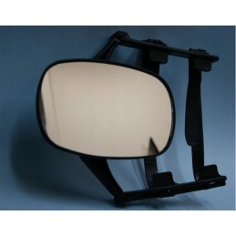Universal mirror for towing trailers