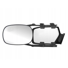 Universal mirror for towing trailers