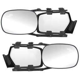Universal mirror for towing trailers