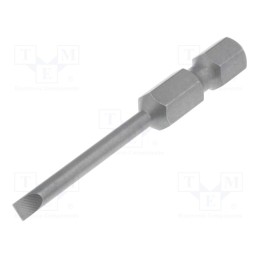 1 pcs x WERA - 5059305001 - Screwdriver bit, slot, 3,0x0,5mm, Overall len: 50mm