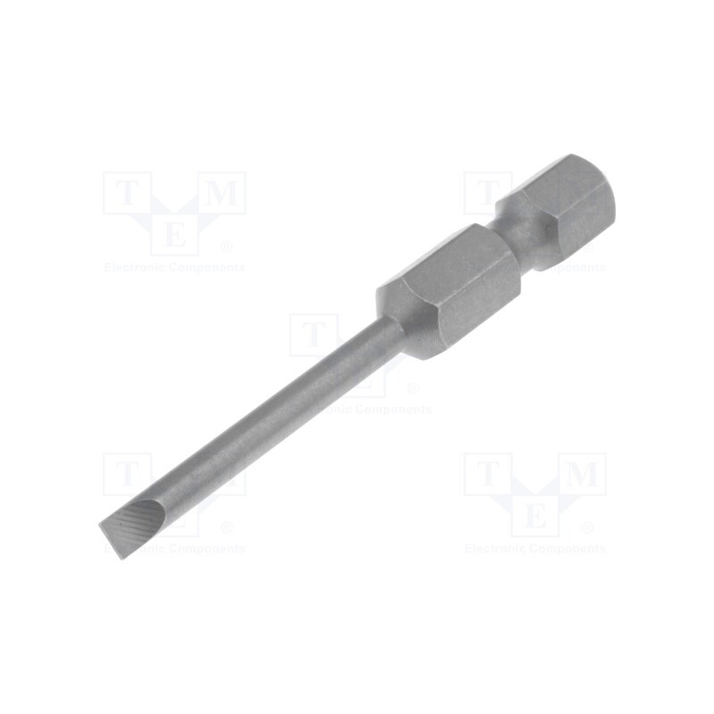 1 pcs x WERA - 5059305001 - Screwdriver bit, slot, 3,0x0,5mm, Overall len: 50mm
