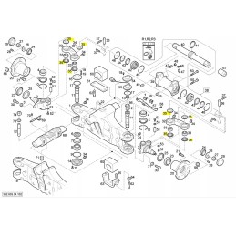 Eyepiece bearing cover Linde 2009 0009610439