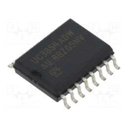 1 pcs x TEXAS INSTRUMENTS - UC3854ADW - IC: PMIC, PFC controller, SO16-W, 0÷70°C, Usup: 16÷20V, , SMPS