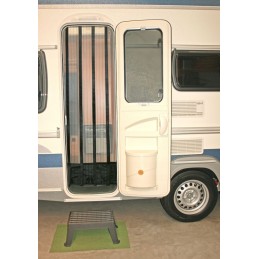 Mosquito net for the camper door of the Cortina Haba trailer