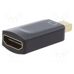 1 pcs x GEMBIRD - A-MDPM-HDMIF-01 - Adapter, DisplayPort 1.2,HDMI 1.3, black