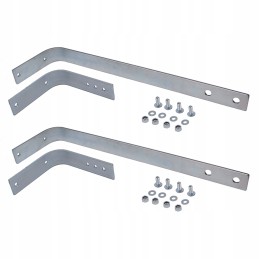 2x fender mounting screws and nuts