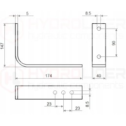 2x fender mounting screws and nuts