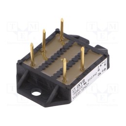1 pcs x IXYS - VUE22-12NO7 - Bridge rectifier: three-phase, Urmax: 1.2kV, If: 24A, Ifsm: 40A, THT