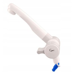 London faucet hot and cold water white and gray Comet