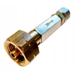 Gas cylinder cap 11 kg, non-return valve 6 mm