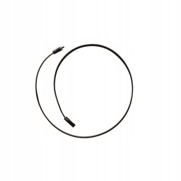 Solar cable, cross-section 4 mm2, black connectors