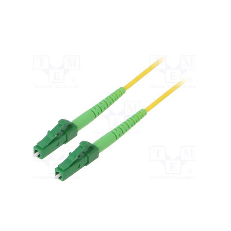 1 pcs x LOGILINK - FPSLC00 - Fiber patch cord, OS2, LC/APC,both sides, 0.5m, LSZH, yellow