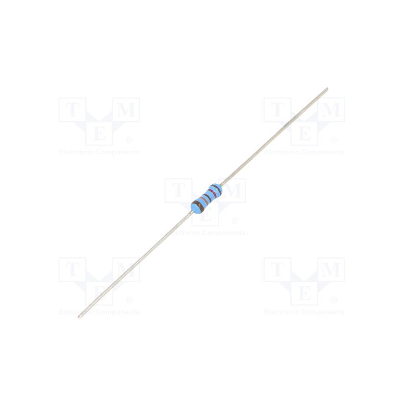 10 pcs x VISHAY - MRS25000C1213FCT00 - Resistor: thin film, THT, 121kΩ, 600mW, ±1%, Ø2.5x6.5mm, 50ppm/°C