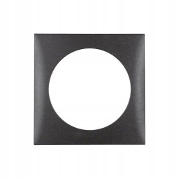 Single frame for 230v Berker anthracite socket