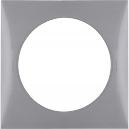 Single frame for 230v Berker anthracite socket