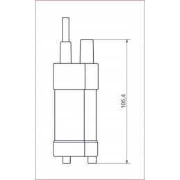 Water pump for a camper and a caravan 12v