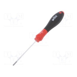 1 pcs x WIHA - 685 - Screwdriver, slot, 2,5x0,4mm, SoftFinish®, Blade length: 75mm