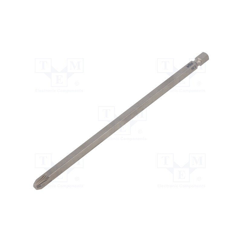1 pcs x WIHA - 22512 - Screwdriver bit, Pozidriv®, PZ3, Overall len: 150mm, PROFESSIONAL