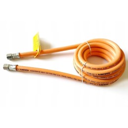 Screw-on gas hose 300 cm for stove grill