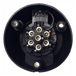 12v 7 pin trailer socket, plastic