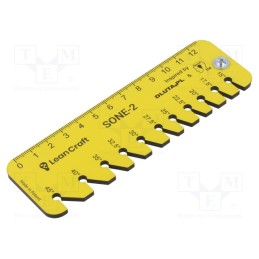 1 pcs x LeanCraft - SONE-2-PRAWY-MAG-Y - For measuring the phase angle, chisels, right