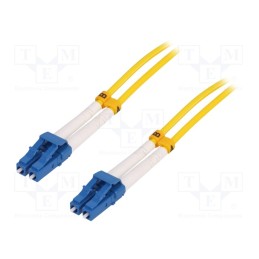 1 pcs x LOGILINK - FP0LC20 - Fiber patch cord, OS2, LC/UPC,both sides, 20m, LSZH, yellow