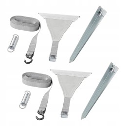Storm straps, storm strap for awning blinds, 2 pcs