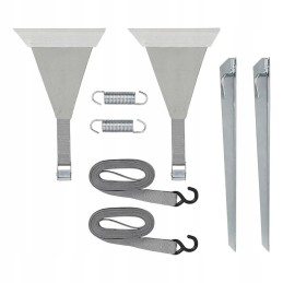 Storm straps, storm strap for awning blinds, 2 pcs