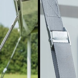 Storm straps, storm strap for awning blinds, 2 pcs
