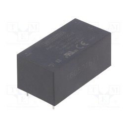 1 pcs x AIMTEC - AMEL12-15SCJZ - Converter: AC/DC, 12W, 85÷264VAC, Usup: 100÷370VDC, Uout: 15VDC