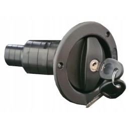 Water inlet 40mm long black fawo