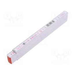 1 pcs x STABILA - 1334 - Folding ruler, L: 2m, Width: 17mm, Class: III, white