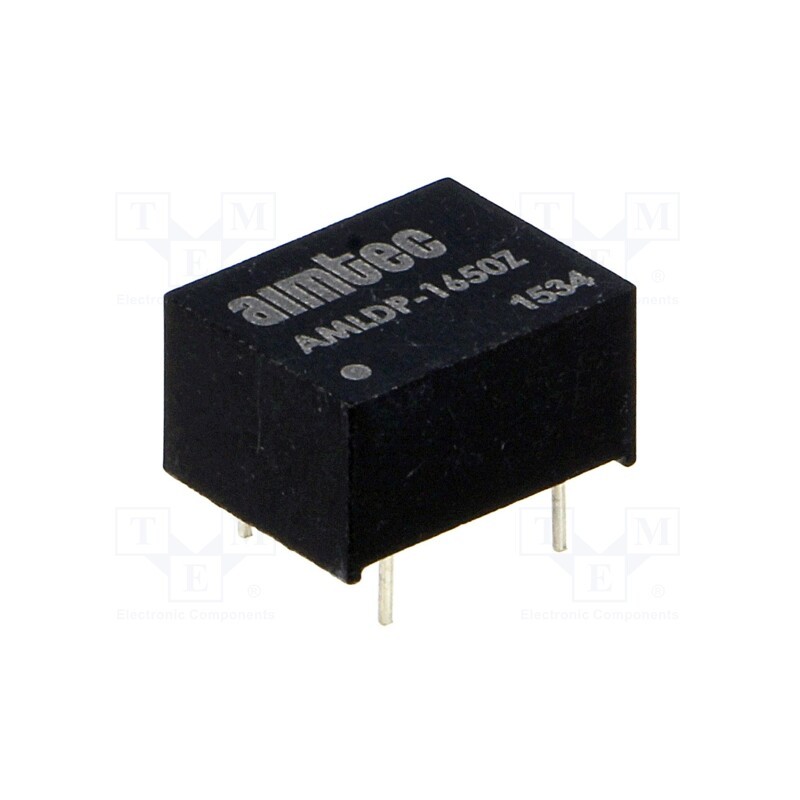1 pcs x AIMTEC - AMLDP-1650Z - Converter: DC/DC, Uin: 7÷16V, Uout: 2÷14VDC, Iout: 500mA, DIP8, AML