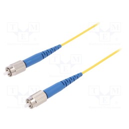 1 pcs x FIBRAIN - G-FC-FC-S-003.0-SX-D-18-Y - Fiber patch cord, FC/UPC,both sides, 3m, Optical fiber: 9/125um