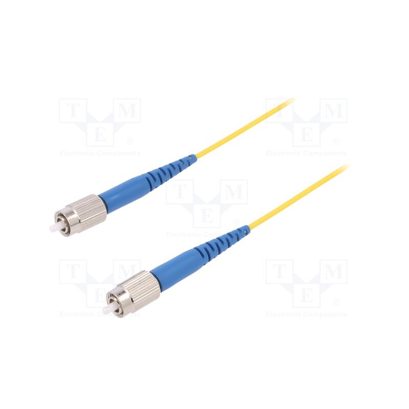 1 pcs x FIBRAIN - G-FC-FC-S-003.0-SX-D-18-Y - Fiber patch cord, FC/UPC,both sides, 3m, Optical fiber: 9/125um