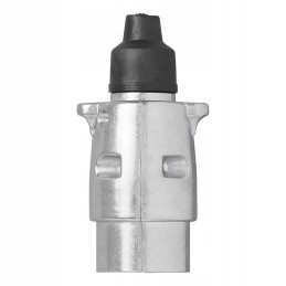 7 pin metal plug, strong aluminum socket plug