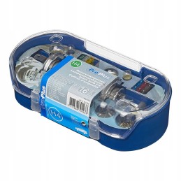 A set of spare bulbs for h4 cars, 16 elements, at a reduced outlet price