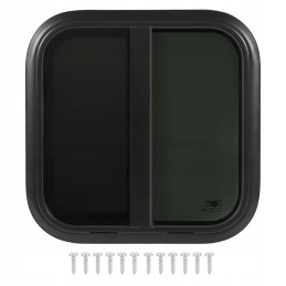 Sliding window for a 50-50cm caravan