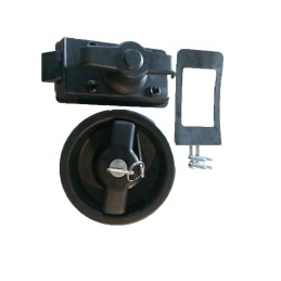Niewiadow n126 door lock, complete black
